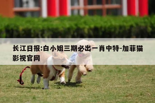 长江日报:白小姐三期必出一肖中特-加菲猫影视官网